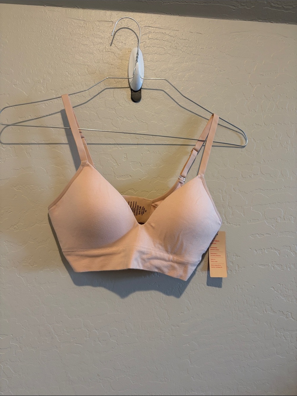 ThirdLove Light Pink Wireless Molded Bralette